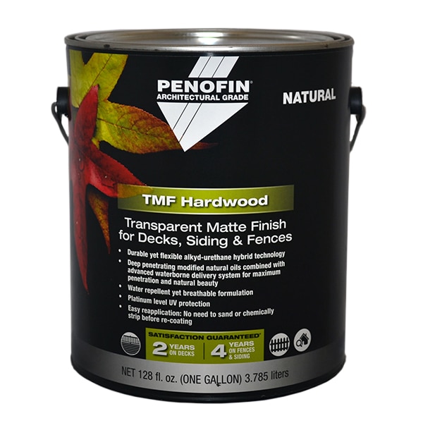 1 Gal Matte Natural Architectural Grade Transparent Hardwood Coating